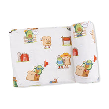Angel Dear Avocado Toast - American Gothic - Swaddle Blanket
