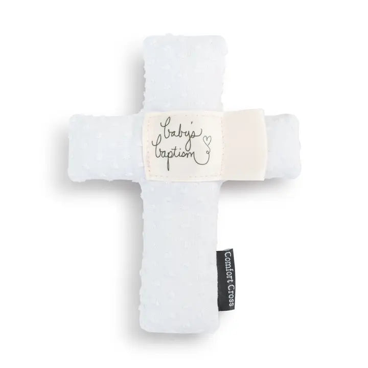 Pink Baptism Comfort Cross