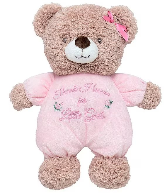 Little Me Baby Girls Welcome To The World Plush Bear