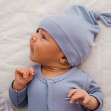 Kyte Knotted Cap in Slate - Newborn