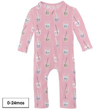 Kickee Pants Print Coverall with 2 Way Zipper in Cake Pop Boba