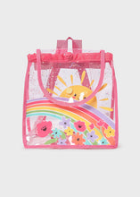 Mayoral Transparent backpack- Poppy
