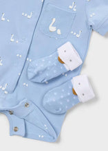 Mayoral Newborn 3-Piece Gift Set- Blue (Sky)