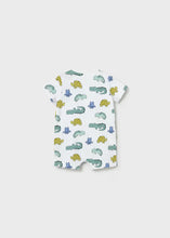 Mayoral Newborn Boy Crocodile Graphic Romper