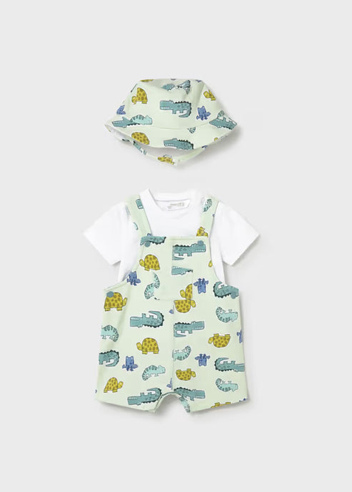 Mayoral Newborn Boy 3-Piece Set Apple