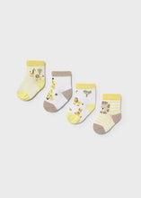 Mayoral Newborn Boy 4-Pack Socks Sunny