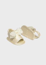 Mayoral Newborn Sandals Champagne or Baby Pink
