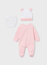 Mayoral Newborn Gift Set w/ Hat Baby Pink