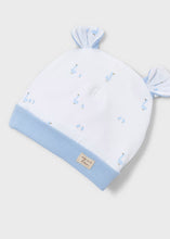 Mayoral Newborn Gift Set w/ Hat- Sky