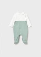 Mayoral Newborn Girl One-Piece Long Sleeve- Aqua