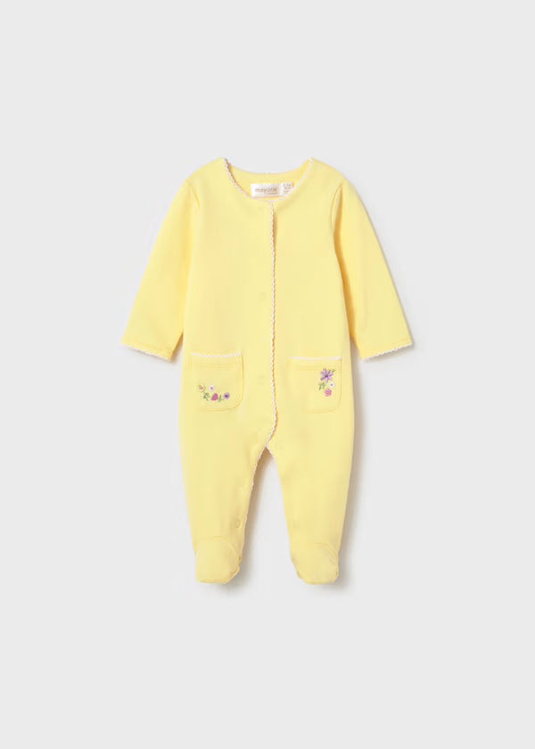 Mayoral Newborn One-Piece - Full Sunny