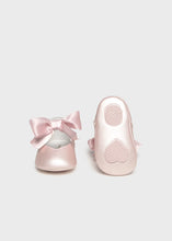 Mayoral Newborn Girl Bow Mary Janes Tulip (Pink) or White Shoes