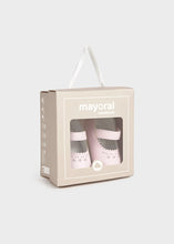 Mayoral Newborn Girl Mary Janes Baby Pink or White