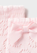 Mayoral Newborn Girl Openwork Socks Baby Pink