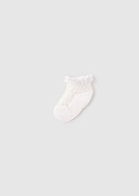 Mayoral Newborn Girl Tulle Socks White