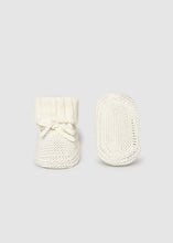 Mayoral Newborn Knit Booties 0M