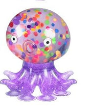 Irre-Squish-Tible Suction Octopus Toys