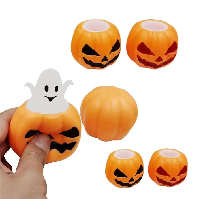 Pumpkin Pop Up Ghost Squish