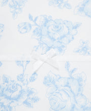 Little Me Blue Roses blanket