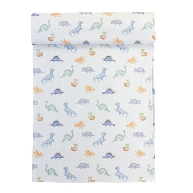 Baby Club Chic Baby Dinos Printed Swaddle Blanket 47x47