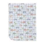 Baby Club Chic- Tiny Barnyard Receiving Blanket