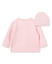 Little Me Adorable Cable Knit Sweater