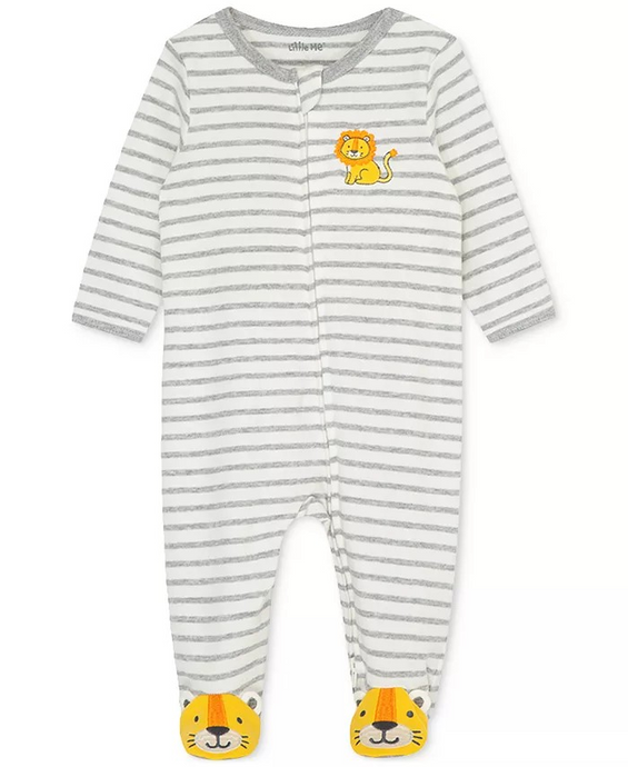 Little Me Baby Boy little lion footie