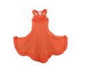 LEMON LOVES LIME FUSHION CORAL SUMMER FEST DRESS