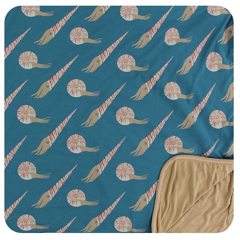 Kickee Pants Cephalopods Toddle Blanket
