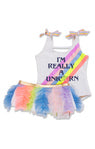 Shade Critters Unicorn with Rainbow Skirt