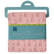 Kickee Pants Print Fitted Sheet Baby Rose Ballet