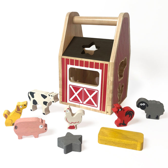 Barnyard Shape Sorter by BeginAgain