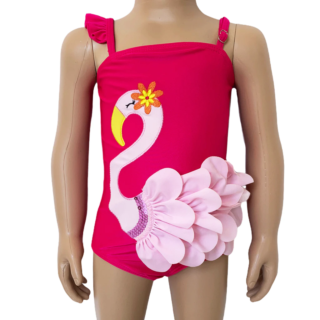 Ann Loren - Limited Pink Flamingo Swimsuit
