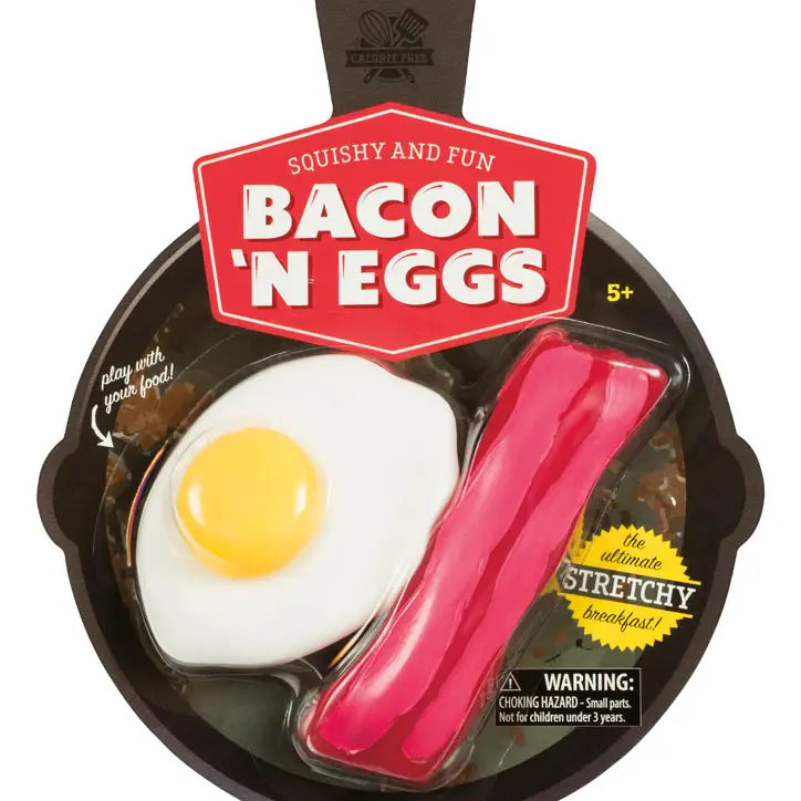 Bacon N Egg Squishy Food Toy