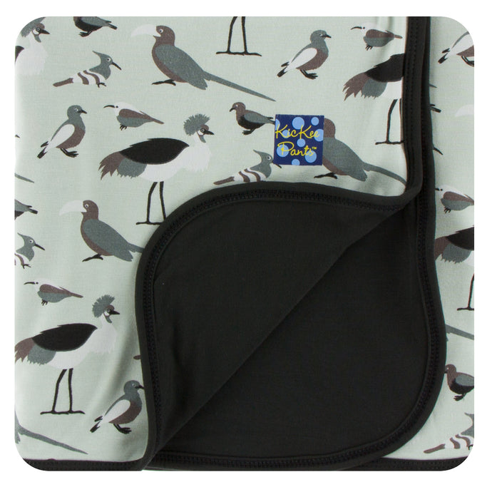 KicKee Pants Print Stroller Blanket - Birds Of Kenya