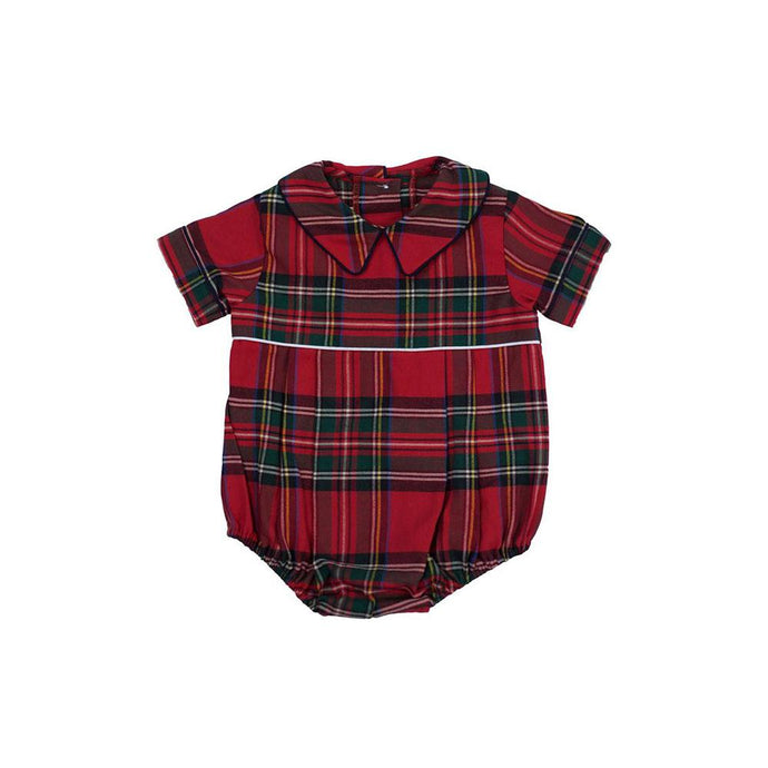 The Beaufort Bonnet Company Bradford Bubble - Society Prep Plaid W White and Navy