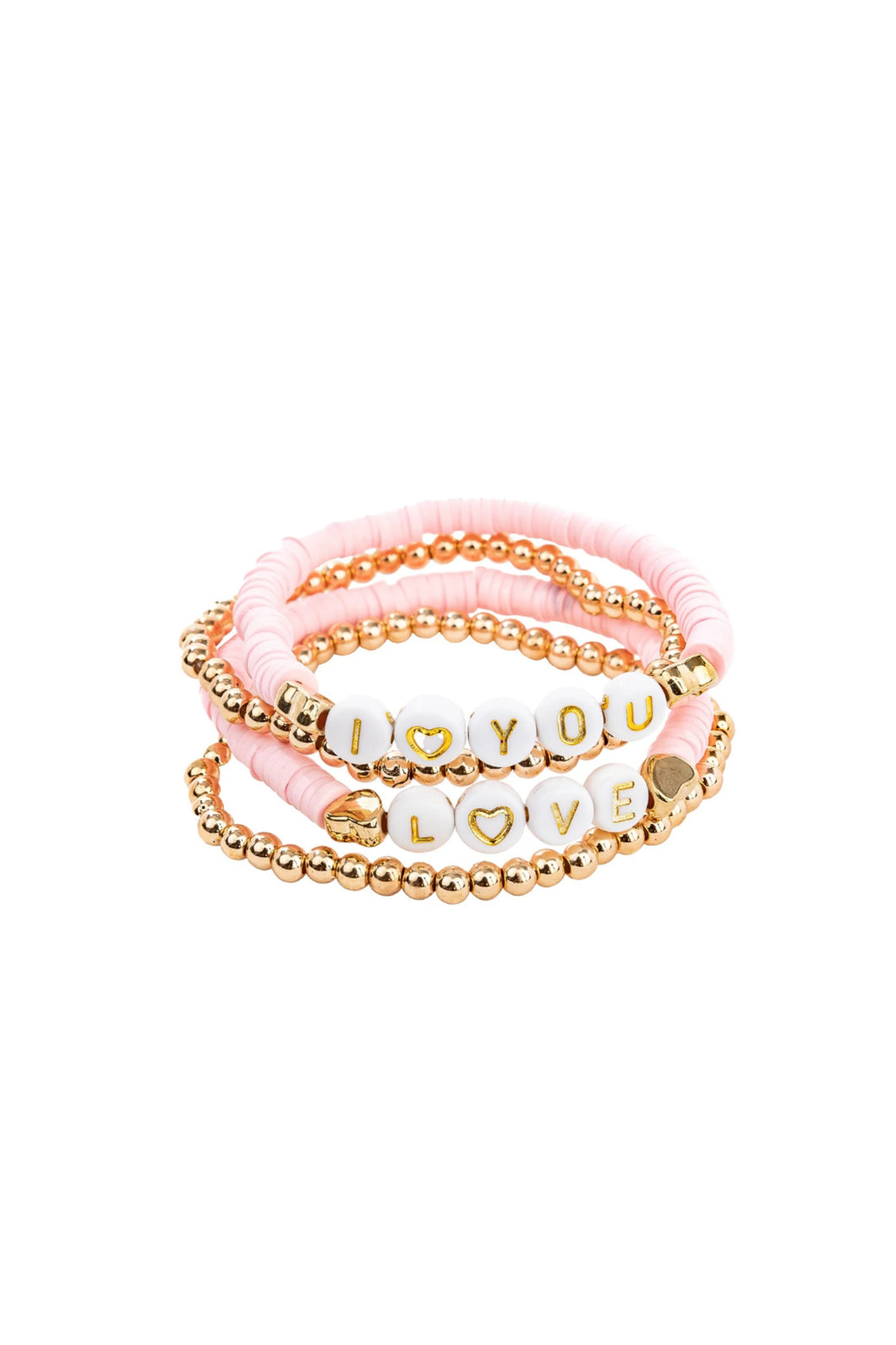Great Pretenders - Pink Love Bracelets