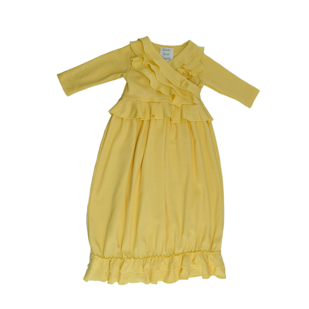 Lemons Love Lime - Jenna Gown Butter Yellow