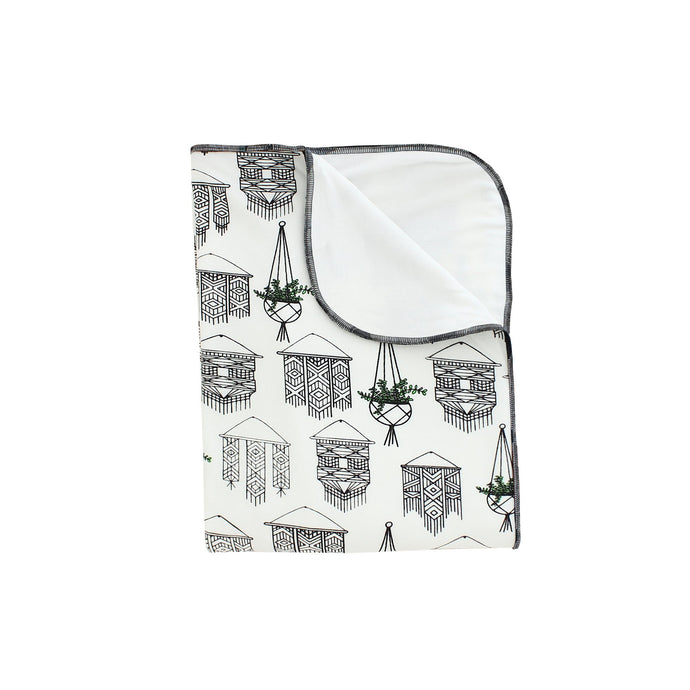 Peregrine Kidswear Macrame Bamboo Luxe Swaddle Blanket
