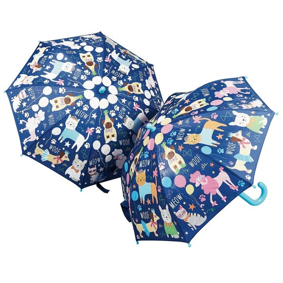 Pet Party Color Changing Umbrella by Floss & Rock