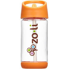 Zoli - Orange Squeak Water Bottle (12oz)