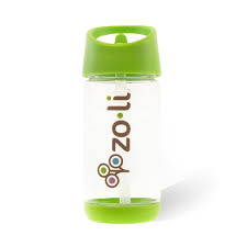 Zoli - Green Squeak Water Bottle (12oz)