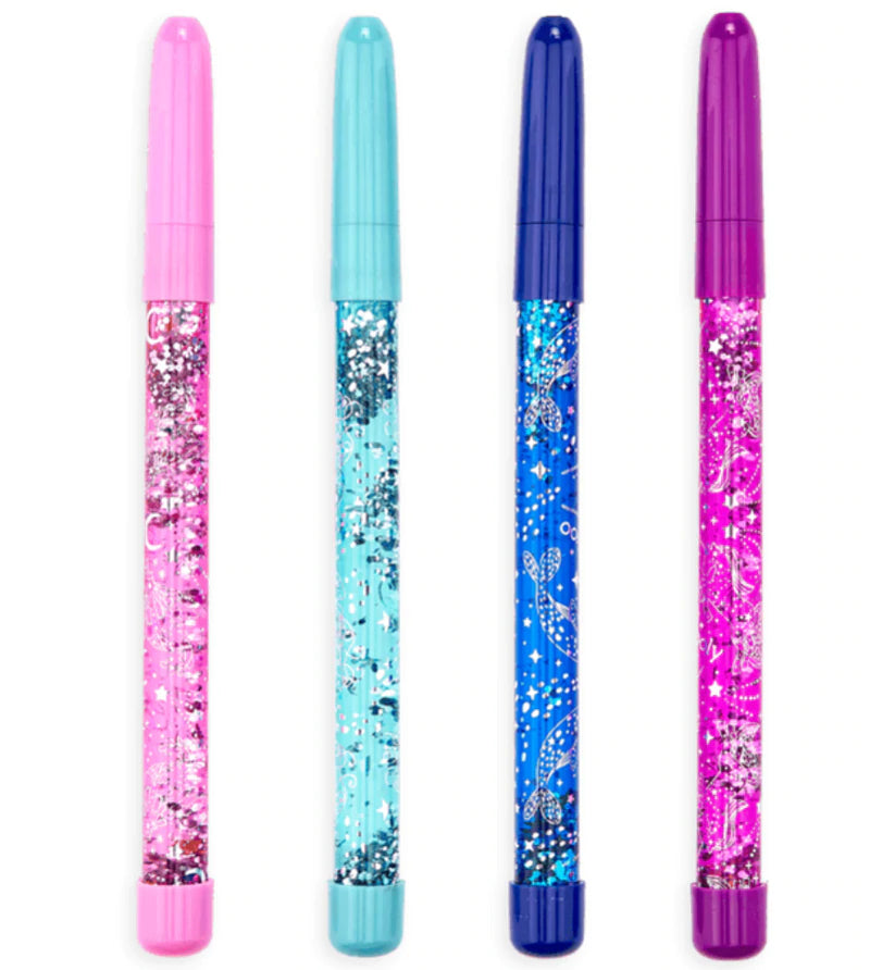 Celestial Stars Glitter Wand Pens