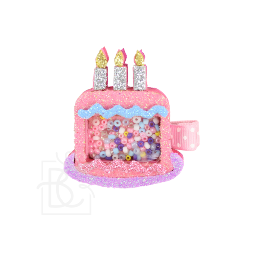 Beyond Creations - Glitter Shaker Cake Clip