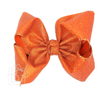 Beyond Creations - Glitter Metallic Lg Bow w/ Knot