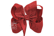 Beyond Creations - Glitter Metallic Lg Bow w/ Knot