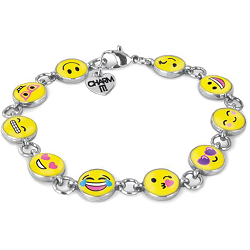 Charm It! - Emoji Charm Bracelet