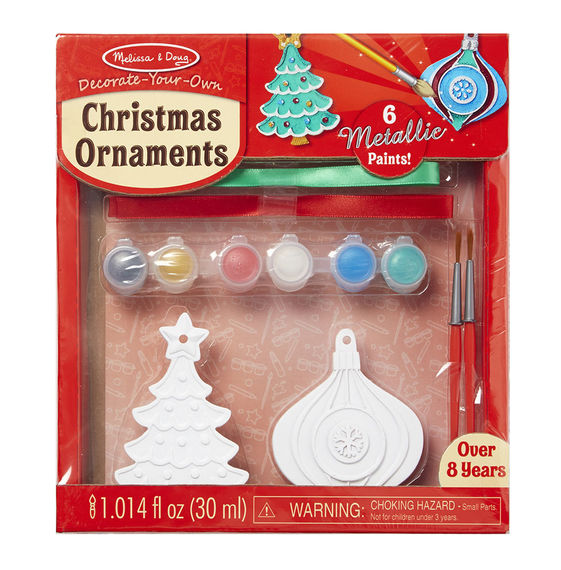 Melissa & Doug Decorate-Your-Own Christmas Ornaments