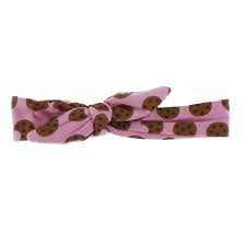 KicKee Pants Print Bow Headband - Lotus Cookies