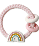 ITZY RITZY RITZY RATTLE SILICONE TEETHER